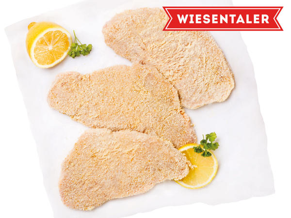 WIESENTALER Frische österreichische Wiener Schnitzel paniert