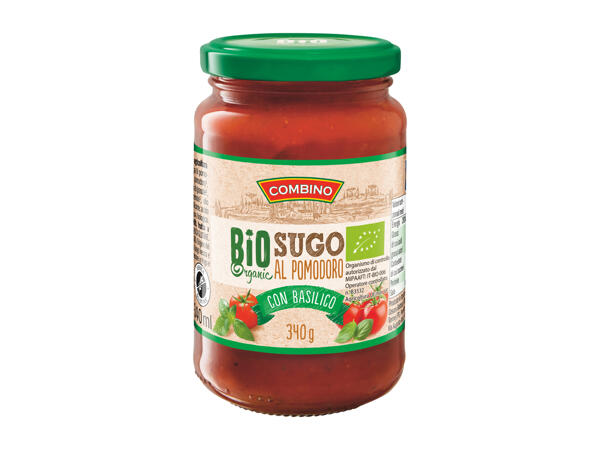 Organic Tomato Sauce with Basil