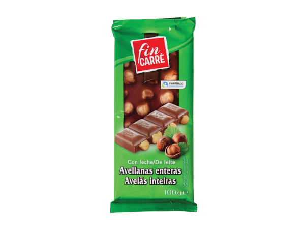 Chocolates selecionados fin carré