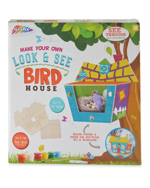 3D Look & See Birdhouse