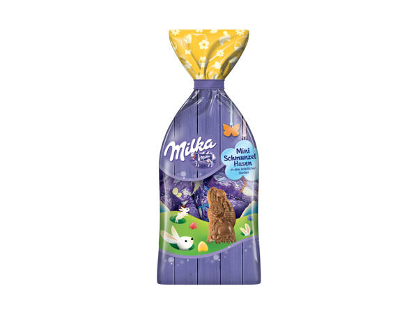 Milka mini lapins au chocolat