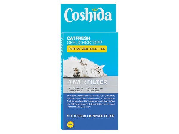 COSHIDA Geruchsstopp für Katzentoiletten