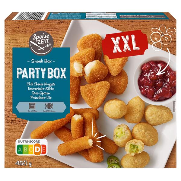 SPEISEZEIT XXL-Party-Snackbox 450 g