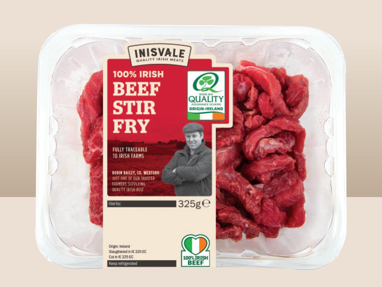 INISVALE Fresh Irish Beef Stir Fry