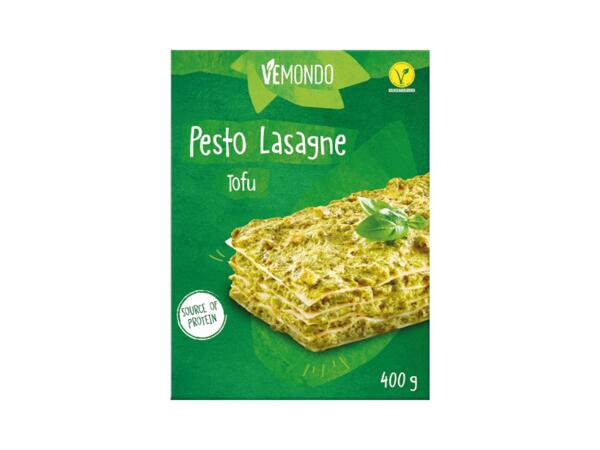 Lasagne Pesto Tofu/Soy Sauce