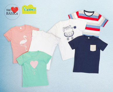 WE LOVE BASICS Kinder-T-Shirts/-Tanktops