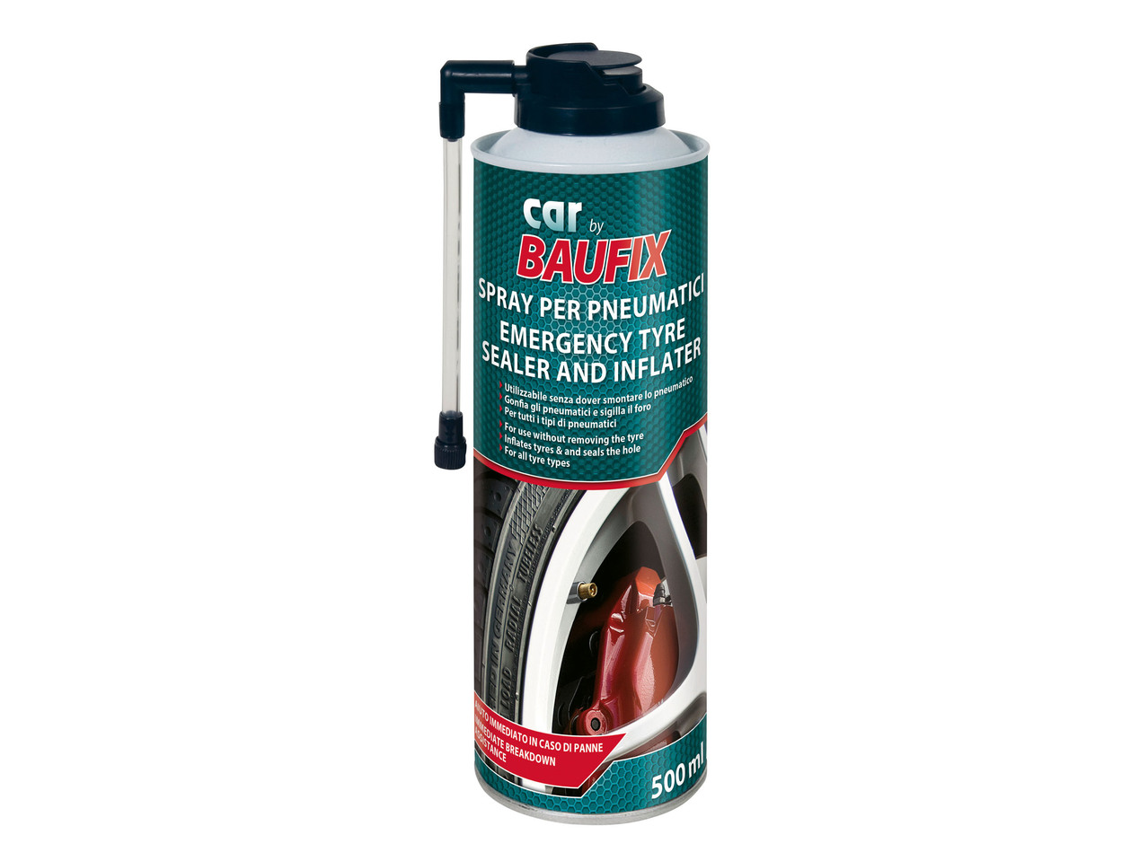 Emergency Tyre Sealer and Inflater 500ml