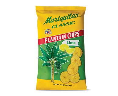 Mariquitas Original or Lime Plantain Chips