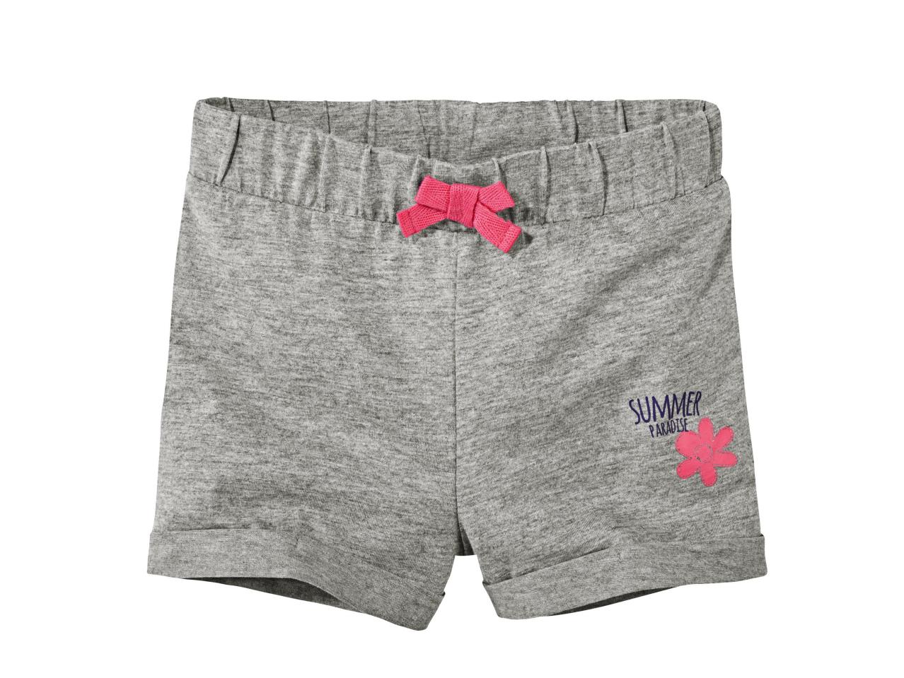 Girls' Shorts, 2 pieces