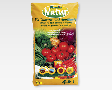 Terriccio per verdure e pomodori bio FLORELIA(R) NATUR