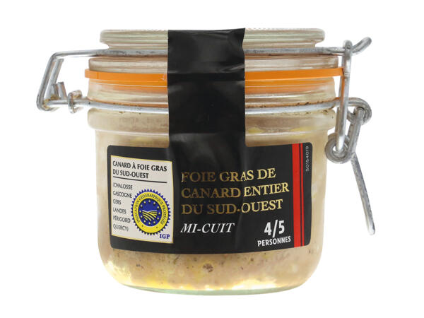 Foie gras de canard entier du Sud-Ouest IGP