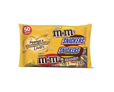 Mars Peanut & Peanut Butter Lovers 50pc