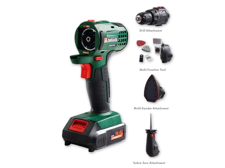PARKSIDE 4-in-1 Cordless Combination Tool