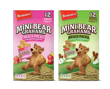 Benton's Mini Bear Grahams Snack Packs