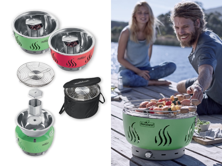 Florabest(R) Ventilated Charcoal Barbecue