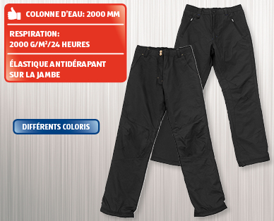 Pantalon thermique pour femmes/hommes CRANE(R)