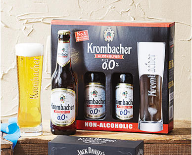 Alcohol Free Beer 3 x 330ml Box Set with Glass