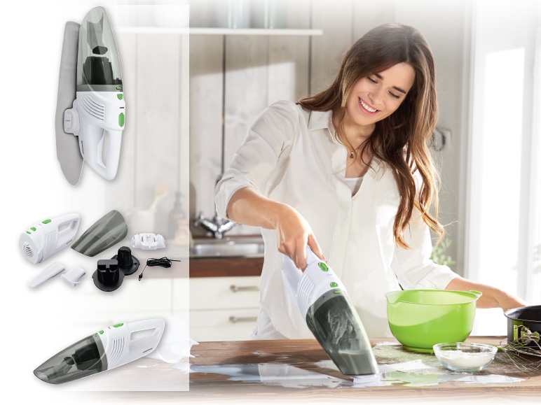 SilverCreSt Handheld Wet and Dry Rechargeable Vacuum Cleaner