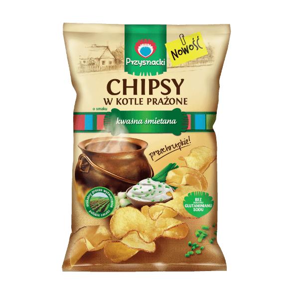 Chipsy w kotle prażone