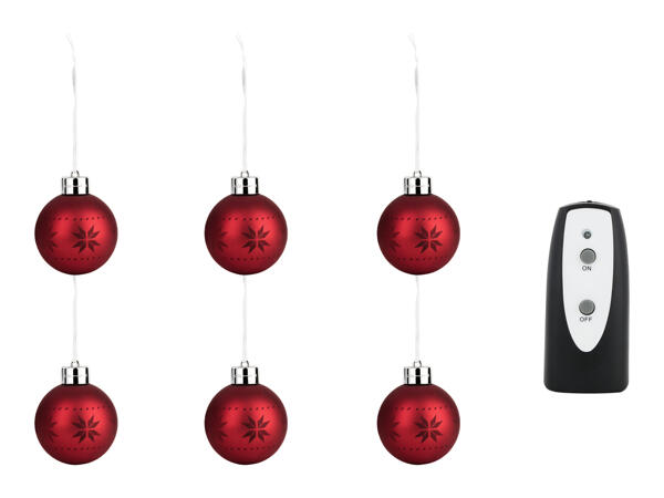 LED Christmas Tree Baubles or Decorations