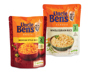 Uncle Ben's Express Mexican Style Rice/Express Wholegrain Rice