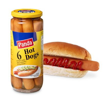 Saucisses hot-dog, 6 pcs