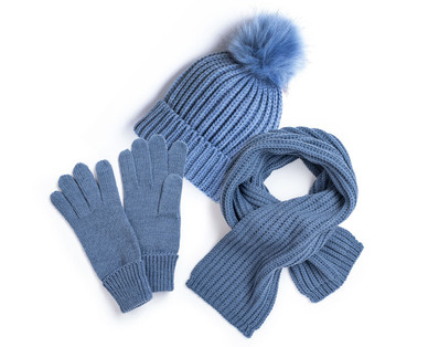 BLUE MOTION Damen-Winter-Accessoires, 3-teilig
