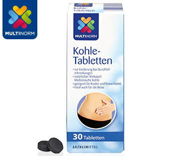 MULTINORM Kohle-Tabletten