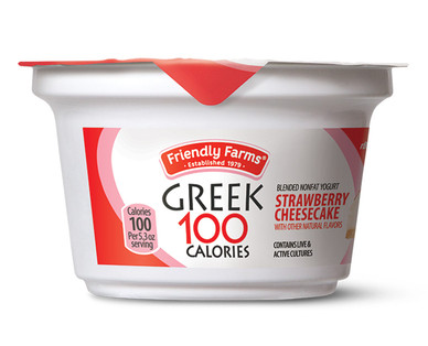 Friendly Farms 100 Calorie Greek Yogurt