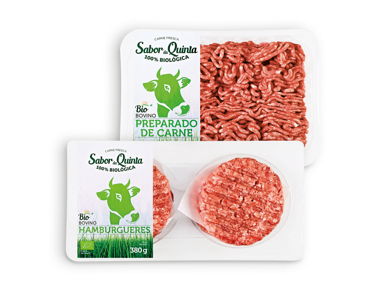 SABOR DA QUINTA(R) Hambúrguer / Preparado de Carne Bovino Bio