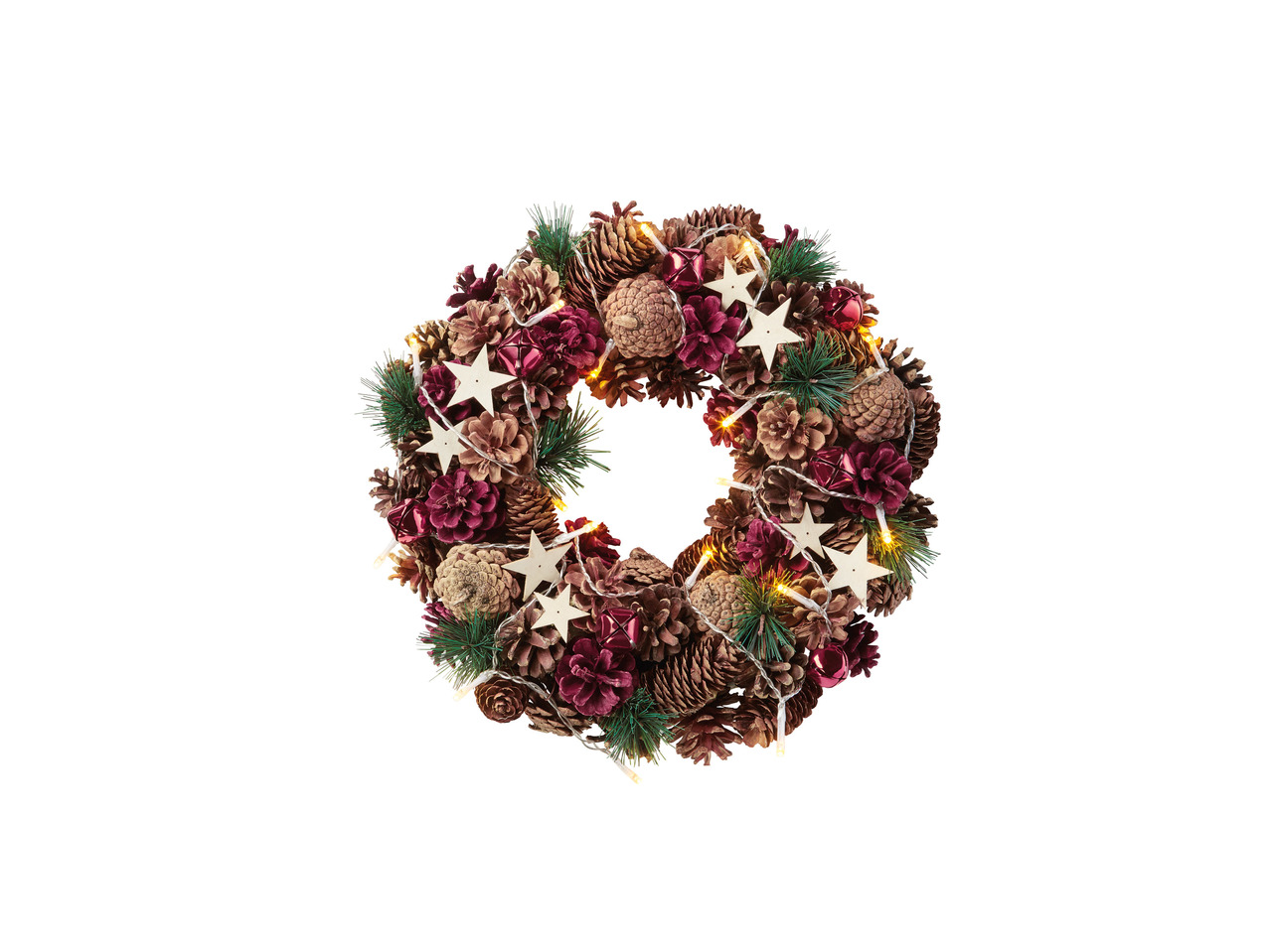Melinera LED Christmas Wreath1