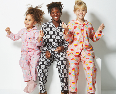 Younger Kids Flannelette Pyjamas