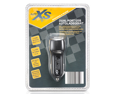 AUTO XS(R) Dual-Port-USB-Autoladegerät
