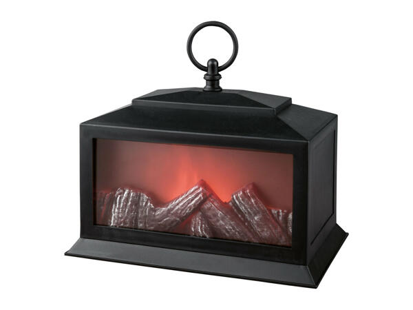 Melinera LED Fireplace-Style Lantern