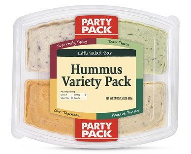 Little Salad Bar Hummus Variety Pack