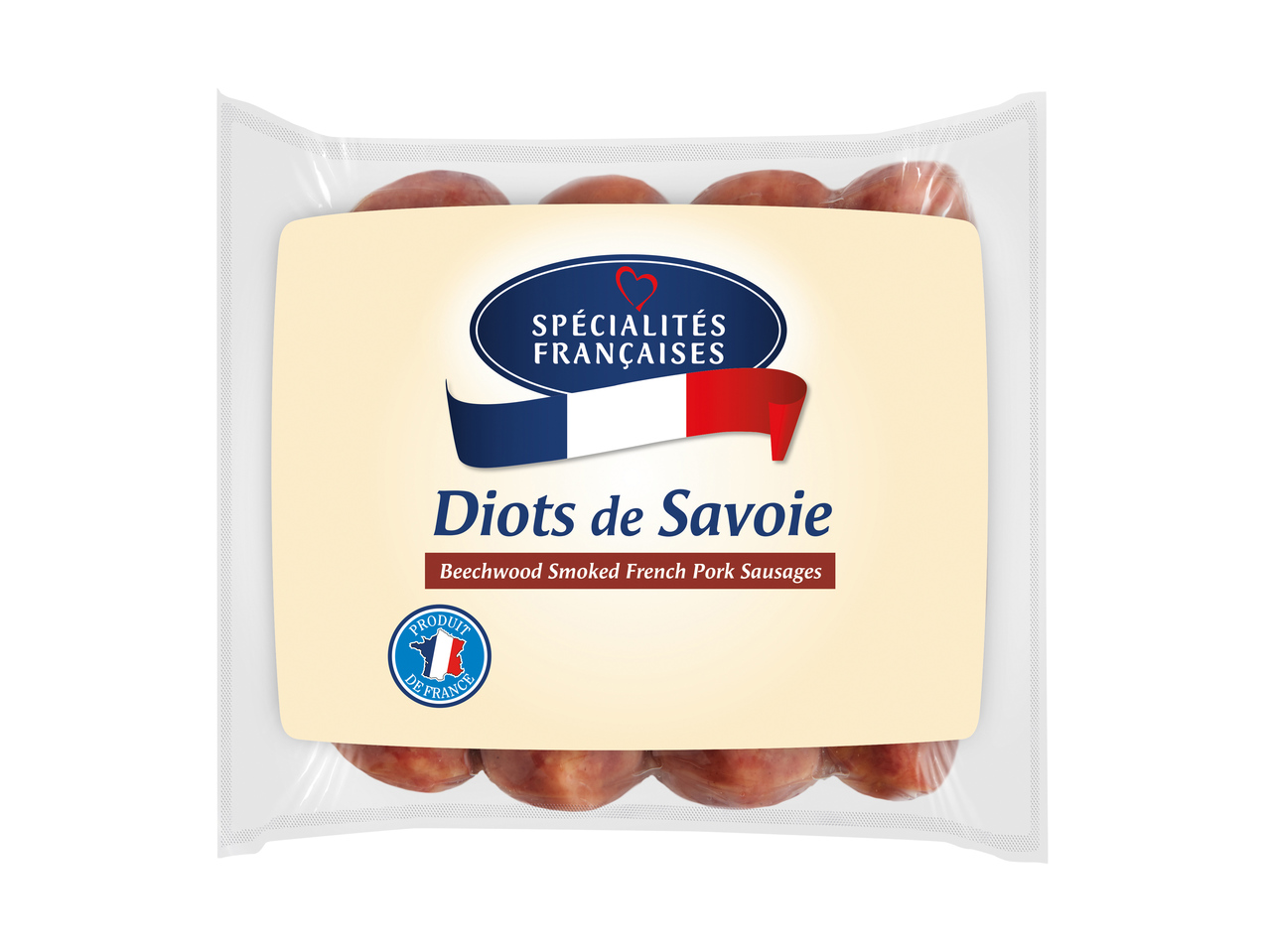 Cârnăciori afumați Diots de Savoie