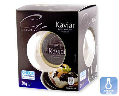 Caviar premium d'esturgeon GOURMET