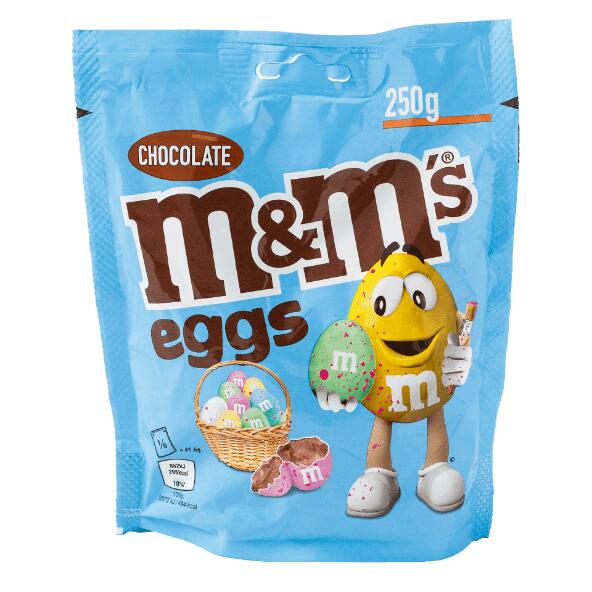 M&M's speckled eggs