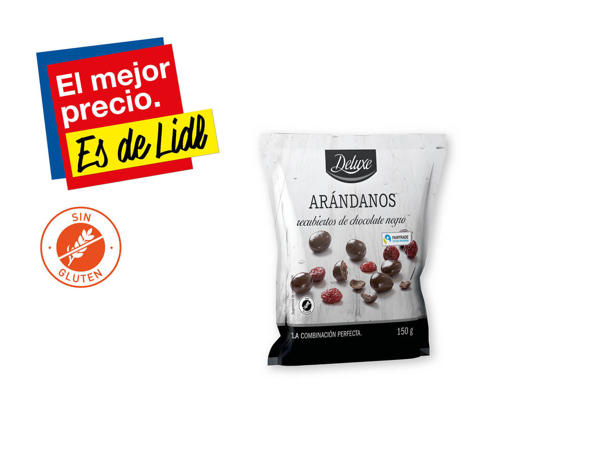 'Deluxe(R)' Almendras / Arándanos / Maíz recubierto de chocolate