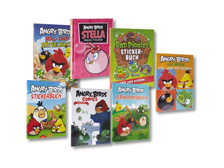 Libri Angry Birds ***Articolo disponibile solo nella Svizzera tedesca e francese.***