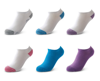 Lily & Dan Girls Socks 10 Pair Ankle or No Show