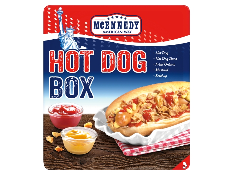 MCENNEDY Hot Dog Box