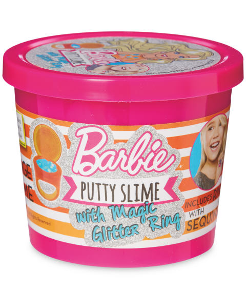 barbie putty slime