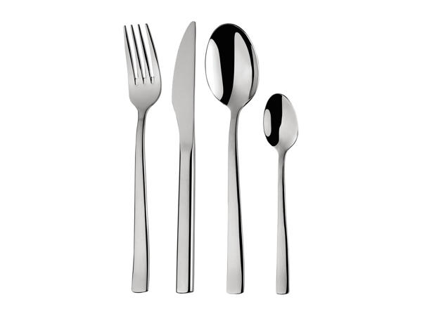 Ernesto 24-Piece Mirror or Brushed Finish Stainless Steel Cutlery Set
