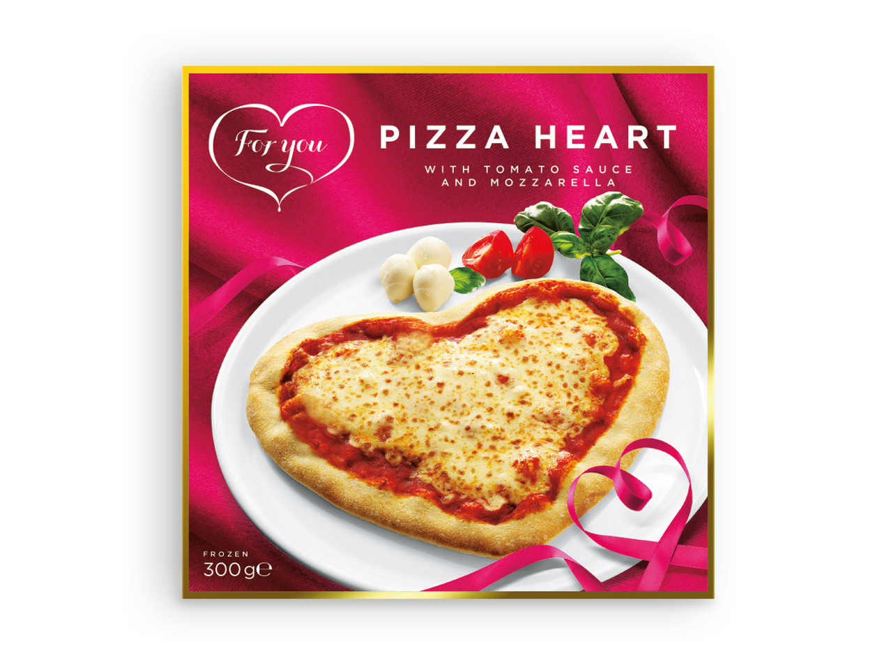 FOR YOU(R) Pizza em Forma de Coração