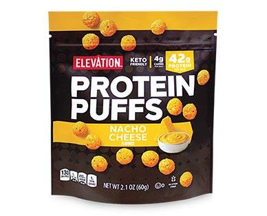 Elevation 
 Nacho Cheese or Jalapeno Cheddar Protein Puffs