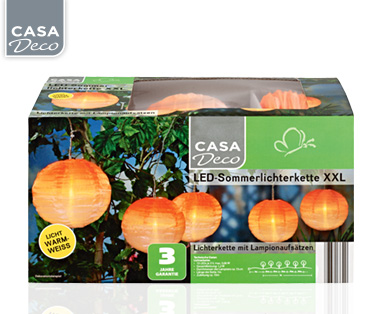 CASA Deco LED-Sommerlichter­kette XXL