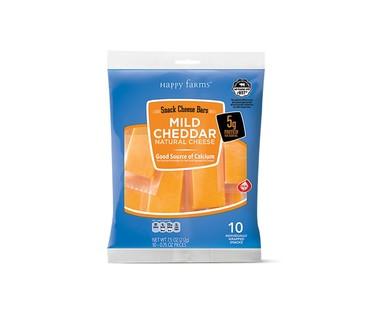 Happy Farms Mild Cheddar or Colby Jack Snacking Cheese