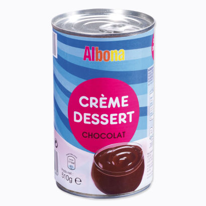 Crème dessert parfum chocolat