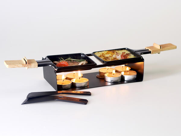 Mini raclette grill, 5 pezzi